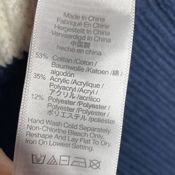 Madewell Navy and White Striped Turtleneck Sweater - Picture 14 of 16